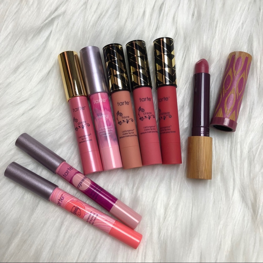 LIPSTICK LOT: Tarte Cosmetics